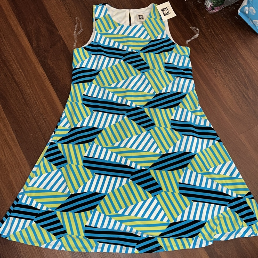Anne Klein Tropical Gwen Swing Dress NWT - Picture 3 of 8